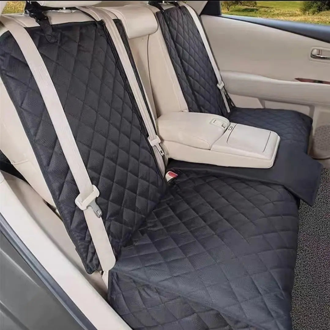 Waterproof Dog Car Seat Cover – Pet Travel Protector with Armrest