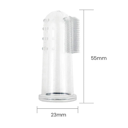 Soft Silicone Pet Finger Toothbrush – Dogs & Cats Dental Care