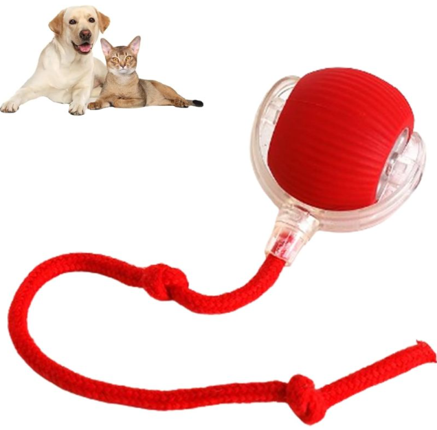 Smart Rechargeable Automatic Rolling Pet Ball
