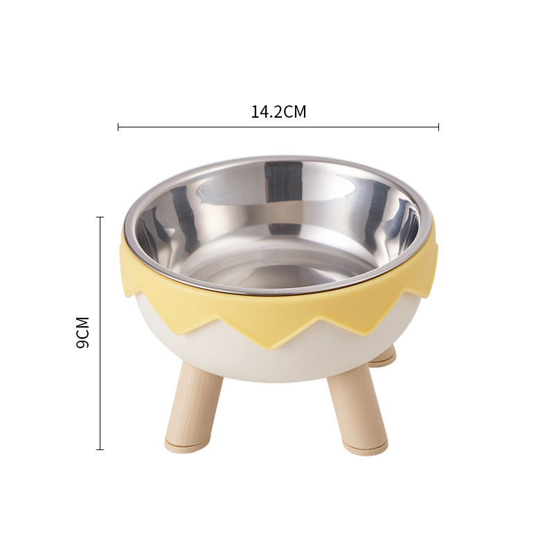 Pet stainless steel bowl non-slip, large capacity