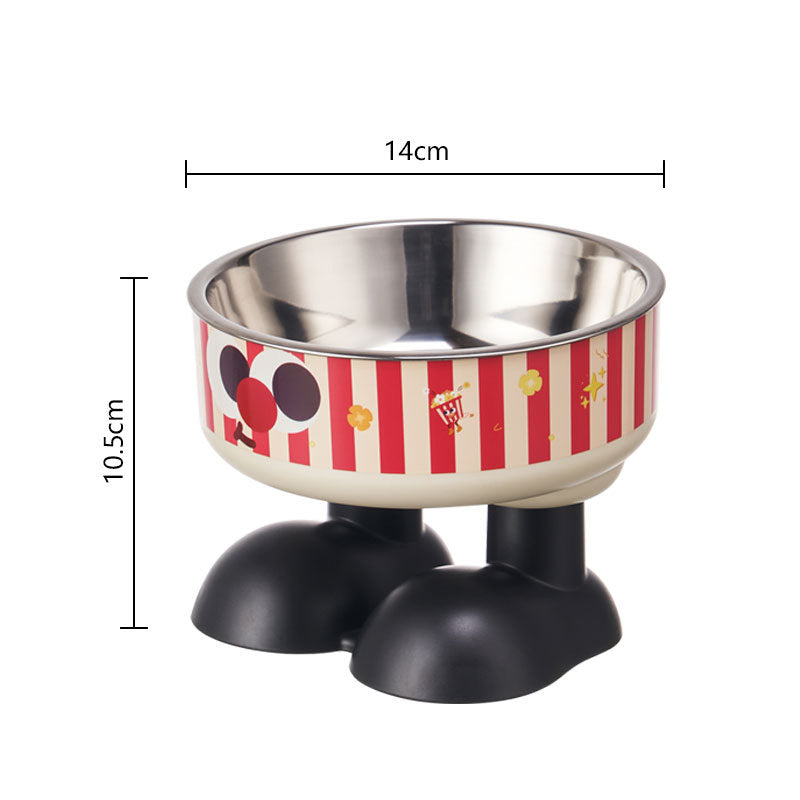 Pet stainless steel bowl non-slip, large capacity