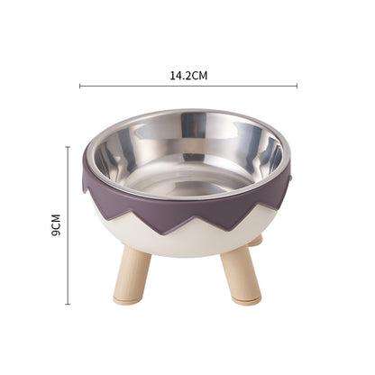 Non-Slip Stainless Steel Pet Bowl – Large Capacity