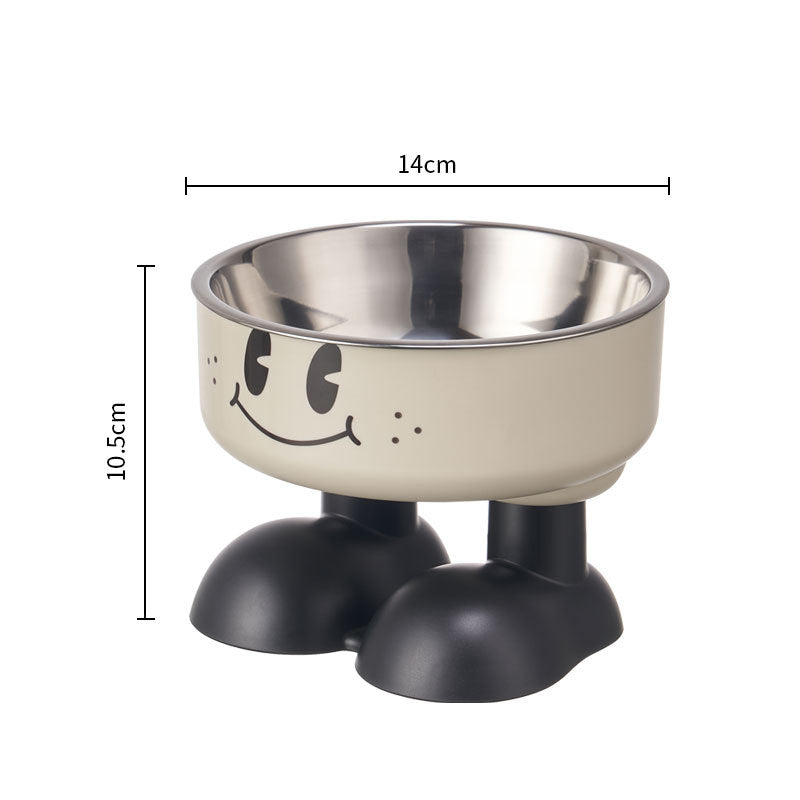 Pet stainless steel bowl non-slip, large capacity