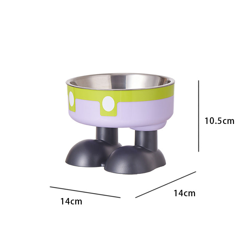 Pet stainless steel bowl non-slip, large capacity