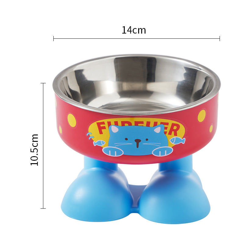 Pet stainless steel bowl non-slip, large capacity