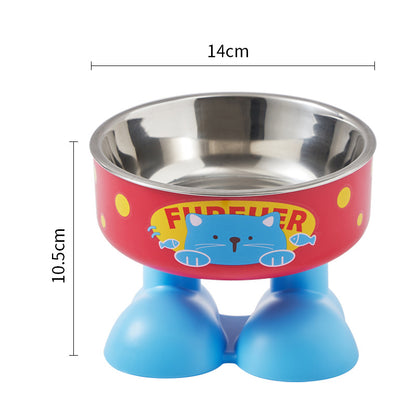Non-Slip Stainless Steel Pet Bowl – Large Capacity