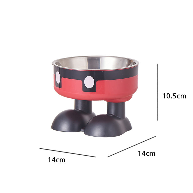 Non-Slip Stainless Steel Pet Bowl – Large Capacity