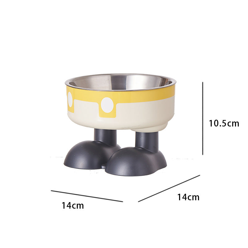 Non-Slip Stainless Steel Pet Bowl – Large Capacity