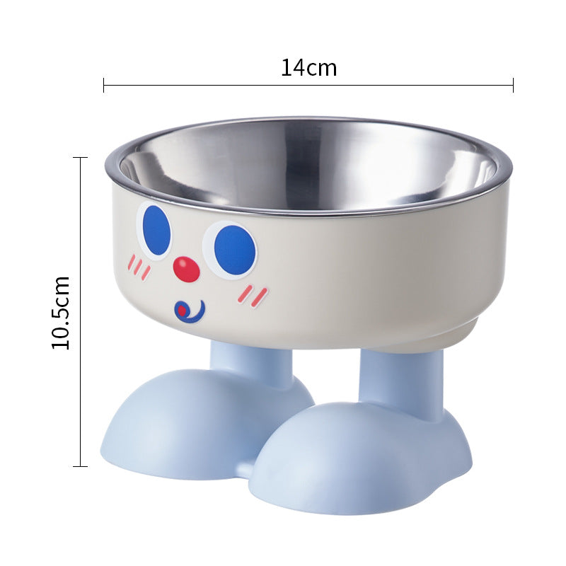 Pet stainless steel bowl non-slip, large capacity