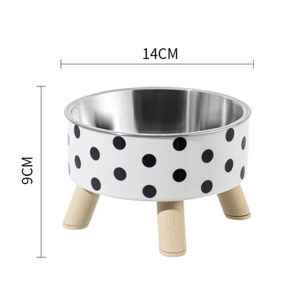 Non-Slip Stainless Steel Pet Bowl – Large Capacity