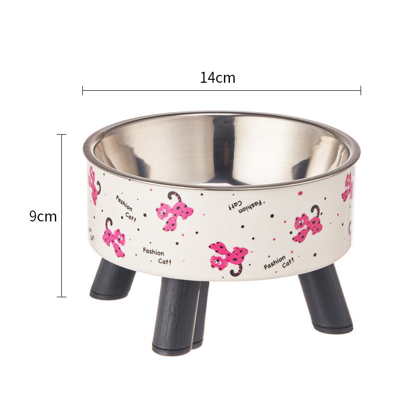 Pet stainless steel bowl non-slip, large capacity