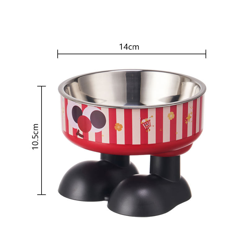 Pet stainless steel bowl non-slip, large capacity