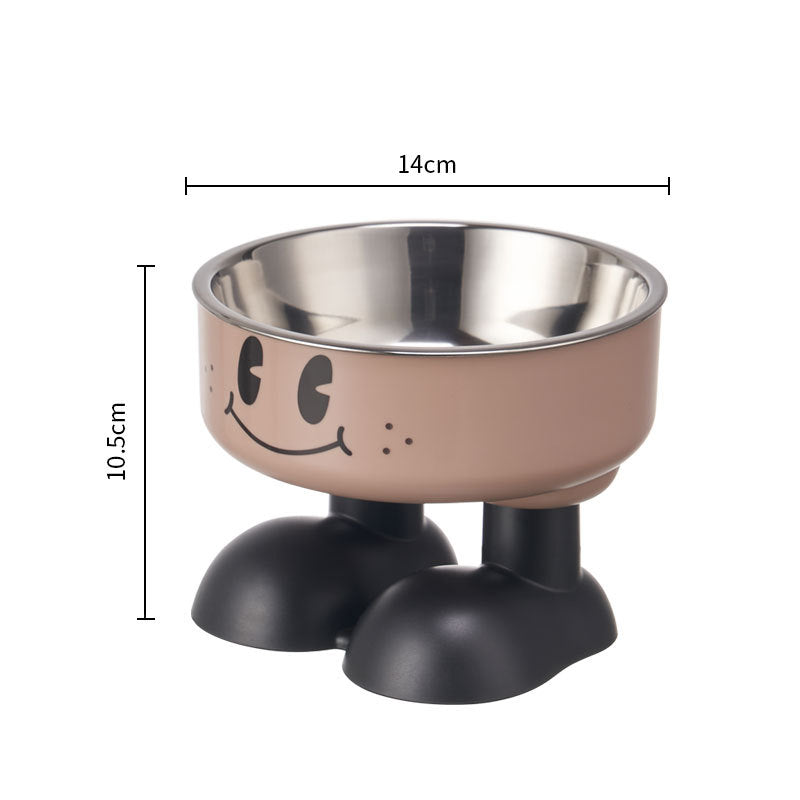 Pet stainless steel bowl non-slip, large capacity