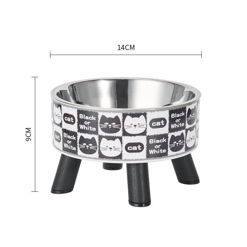 Pet stainless steel bowl non-slip, large capacity