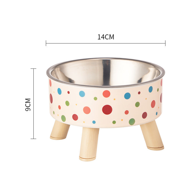 Pet stainless steel bowl non-slip, large capacity