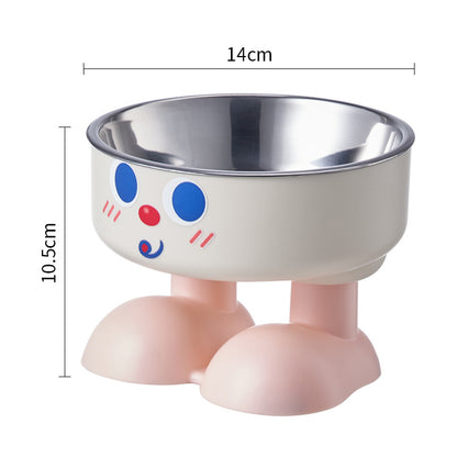 Non-Slip Stainless Steel Pet Bowl – Large Capacity