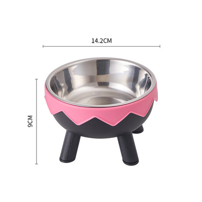 Non-Slip Stainless Steel Pet Bowl – Large Capacity