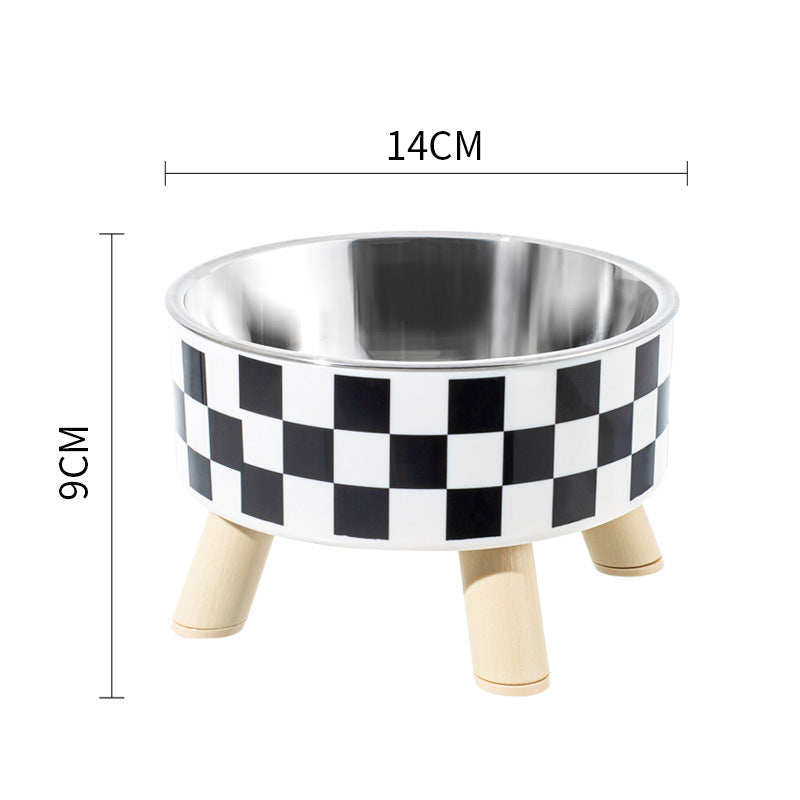 Pet stainless steel bowl non-slip, large capacity