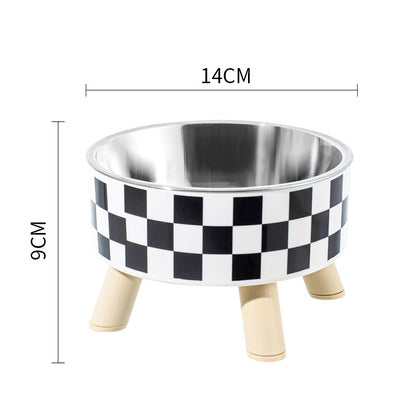Non-Slip Stainless Steel Pet Bowl – Large Capacity