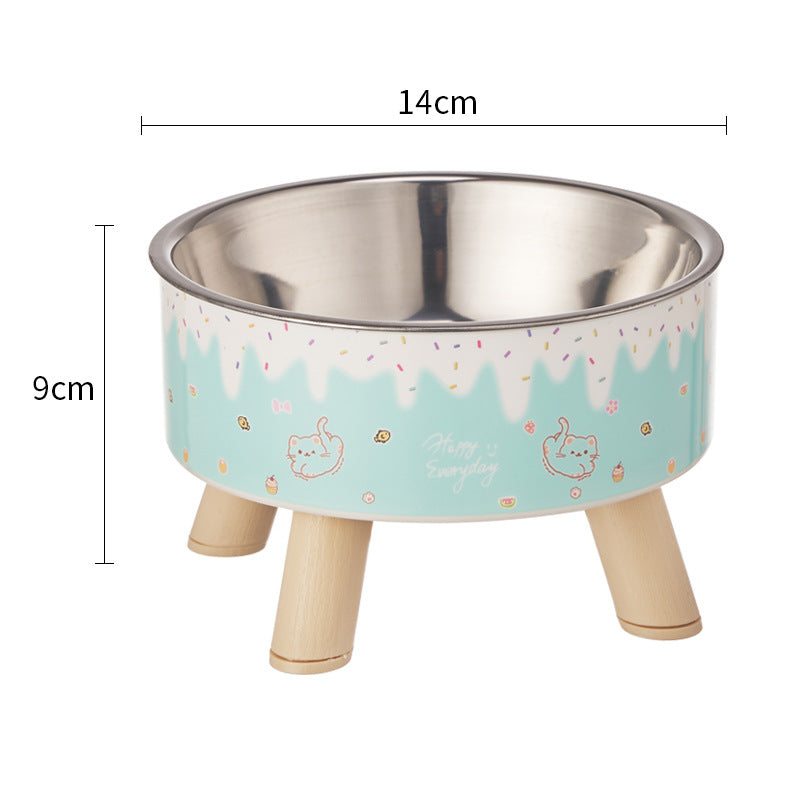 Non-Slip Stainless Steel Pet Bowl – Large Capacity