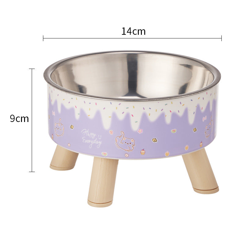 Non-Slip Stainless Steel Pet Bowl – Large Capacity