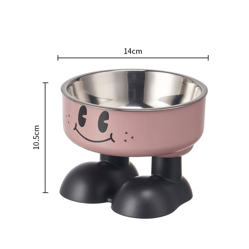 Pet stainless steel bowl non-slip, large capacity