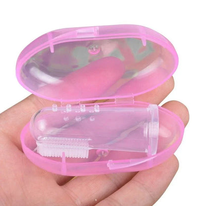 Soft Silicone Pet Finger Toothbrush – Dogs & Cats Dental Care