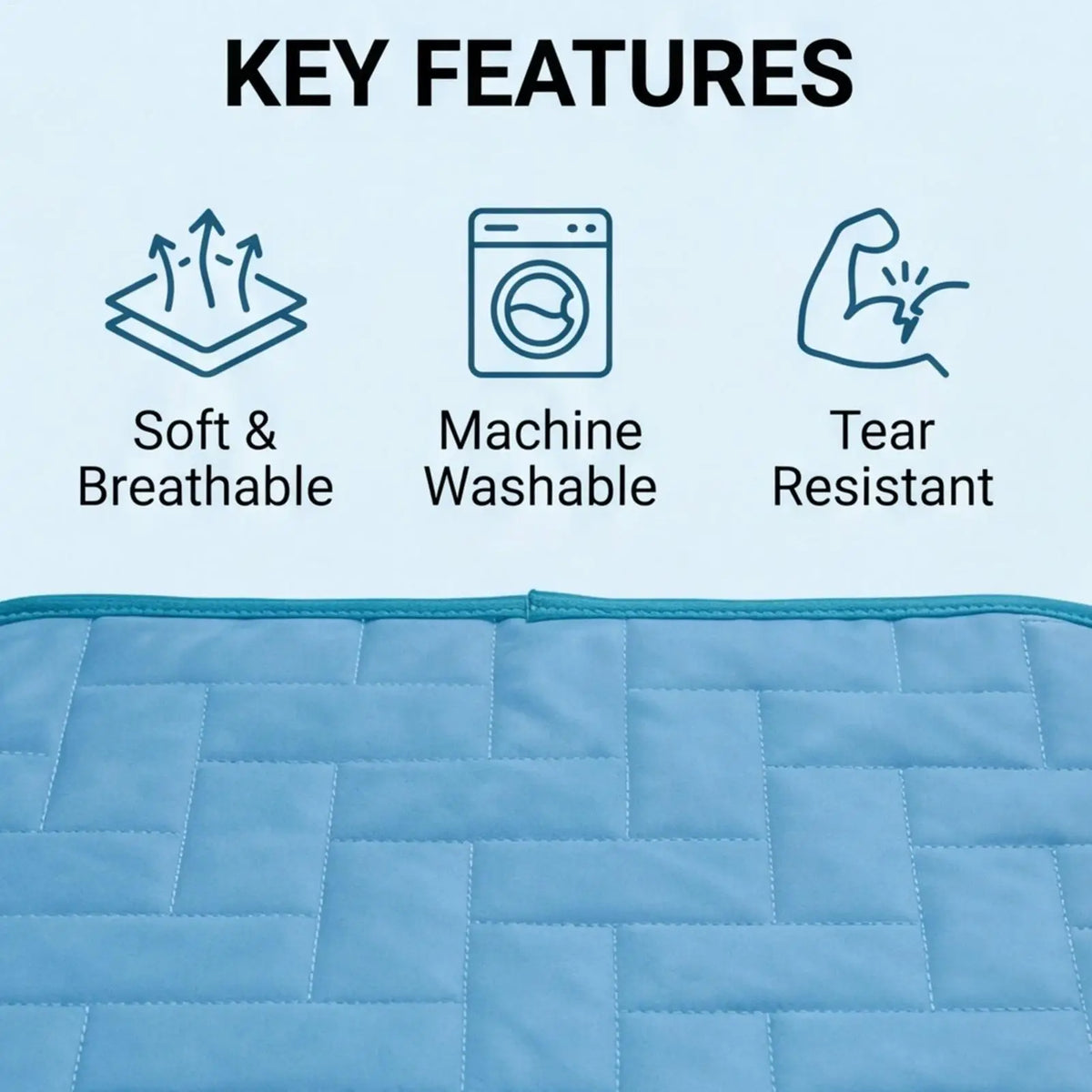 Foldable Pet Cooling Mat – Ice Silk Comfort for Dogs & Cats