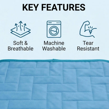 Foldable Pet Cooling Mat – Ice Silk Comfort for Dogs & Cats