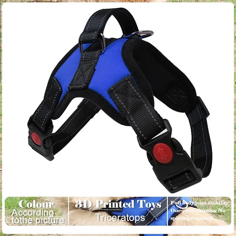No-Pull Adjustable Dog Harness with Leash Set