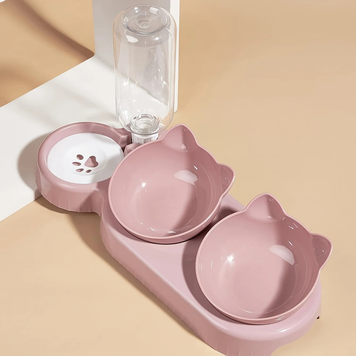 Automatic Pet Water & Food Bowl Set – Large Capacity Feeder