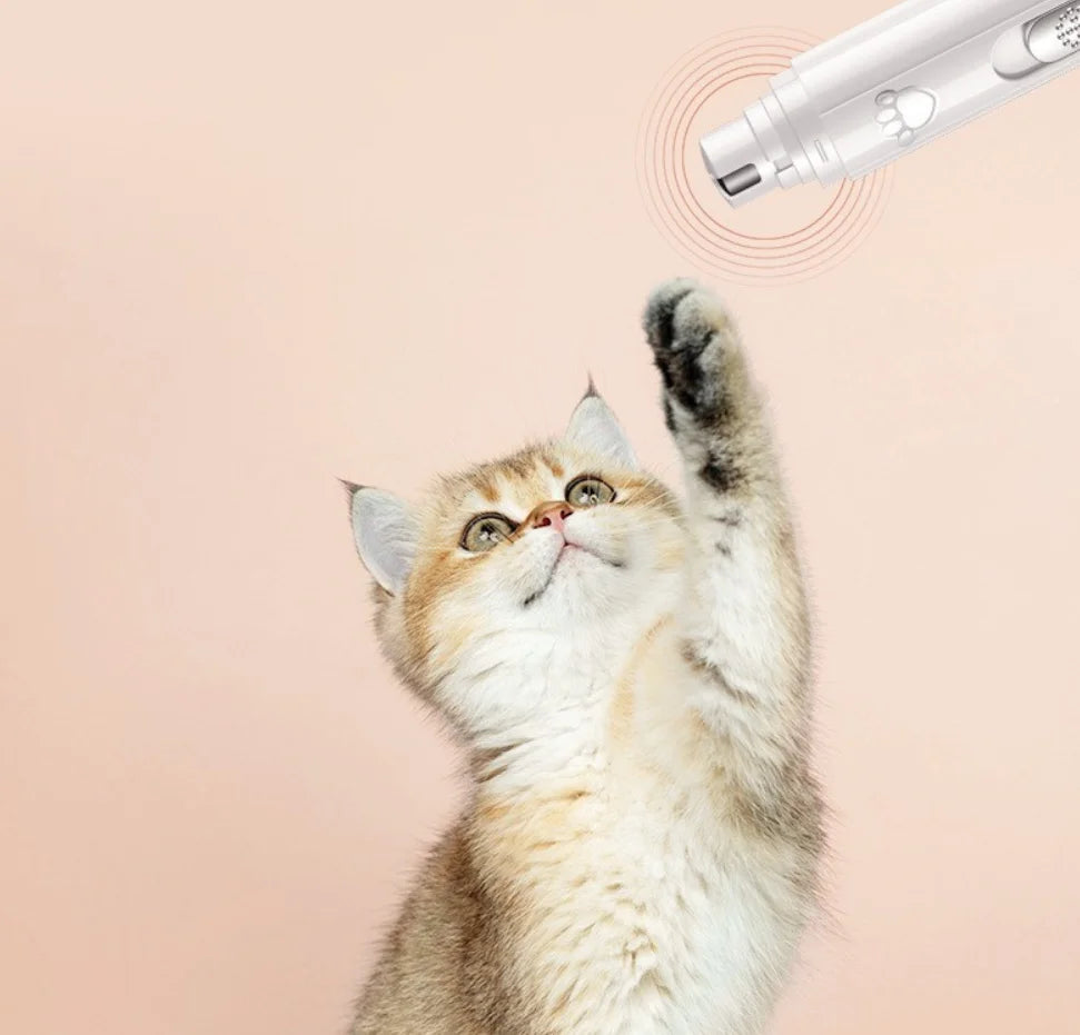 Electric Pet Nail Grinder – Painless USB Rechargeable Trimmer