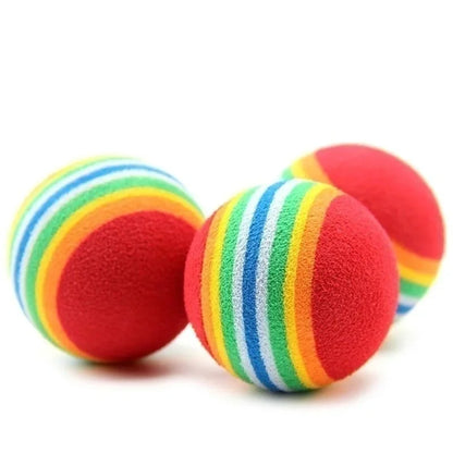 Pet Toy Ball Set – 10-Pack Interactive Play Balls for Dogs & Cats