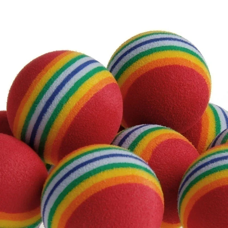 Pet Toy Ball Set – 10-Pack Interactive Play Balls for Dogs & Cats