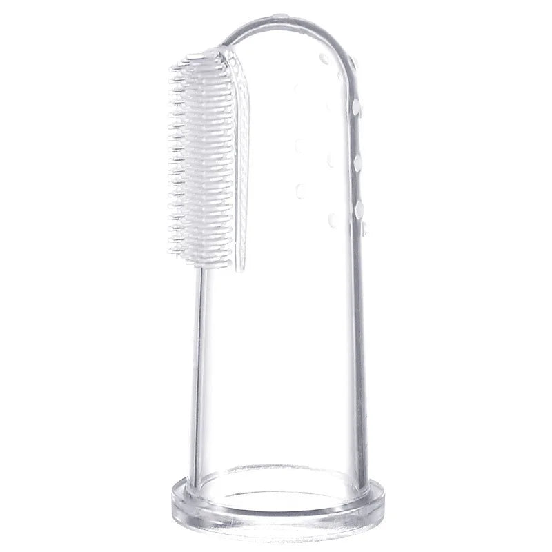 Soft Silicone Pet Finger Toothbrush – Dogs & Cats Dental Care