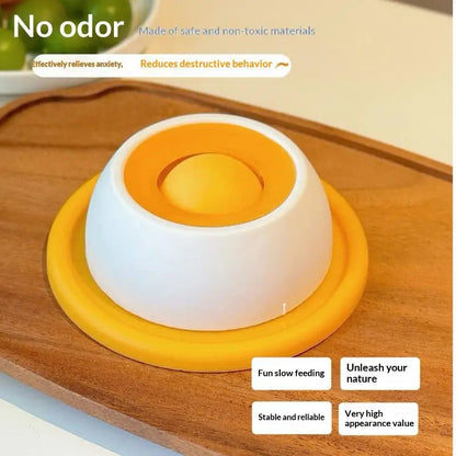 Slow Feeder Pet Lick Pad – Wall & Surface Suction Distraction Tool