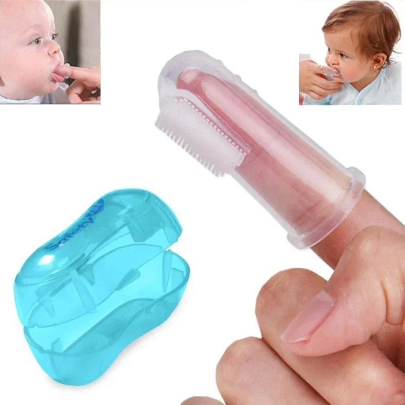 Soft Silicone Pet Finger Toothbrush – Dogs & Cats Dental Care