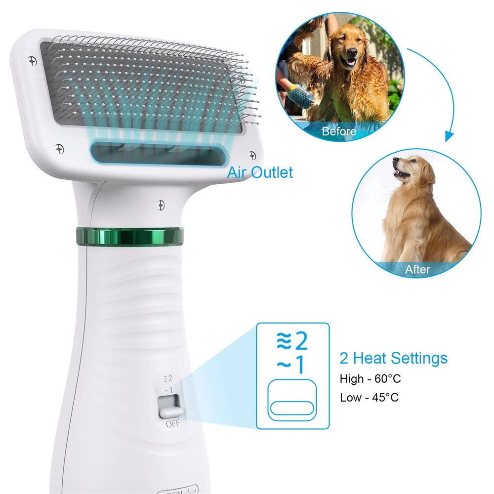 Portable  2 In 1 Pet Hair Dryer